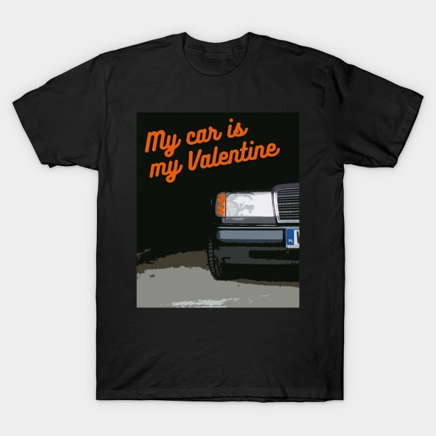 W124 Mercedes T-Shirt by AdaMazingDesign